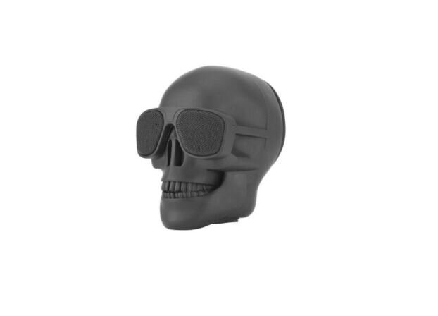 Boxa portabila Bluetooth Skull Negru